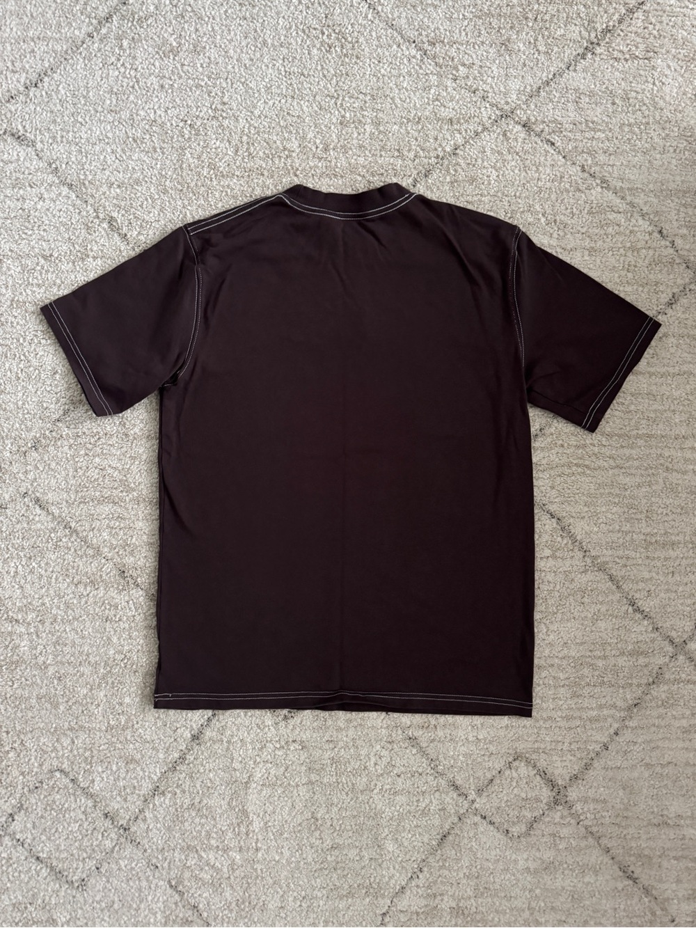 Empyre Brown Reversed Stitch Tee - Picture 4 of 4